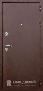 Металлическая дверь с порошковым покрытием №96 - фото №1