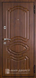 Входная дверь МДФ с наличником №397 - фото №1