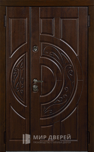 Двойная дверь входная с терморазрывом уцененная №29 - фото №1