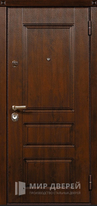 Входная дверь в загородный дом МДФ №380 - фото №1
