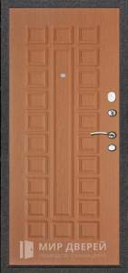 Наружная дверь с МДФ ПВХ и МДФ шпон №31 - фото №2