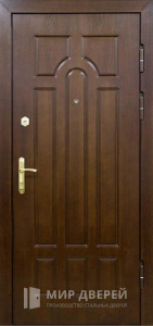 Металлическая дверь в квартиру с зеркалом №48 - фото №1