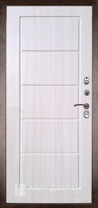 Металлическая дверь с противосъемными штырями №348 - фото №2