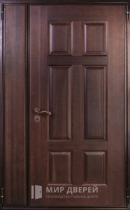 Полуторная дверь распашная накладная №20 - фото №1